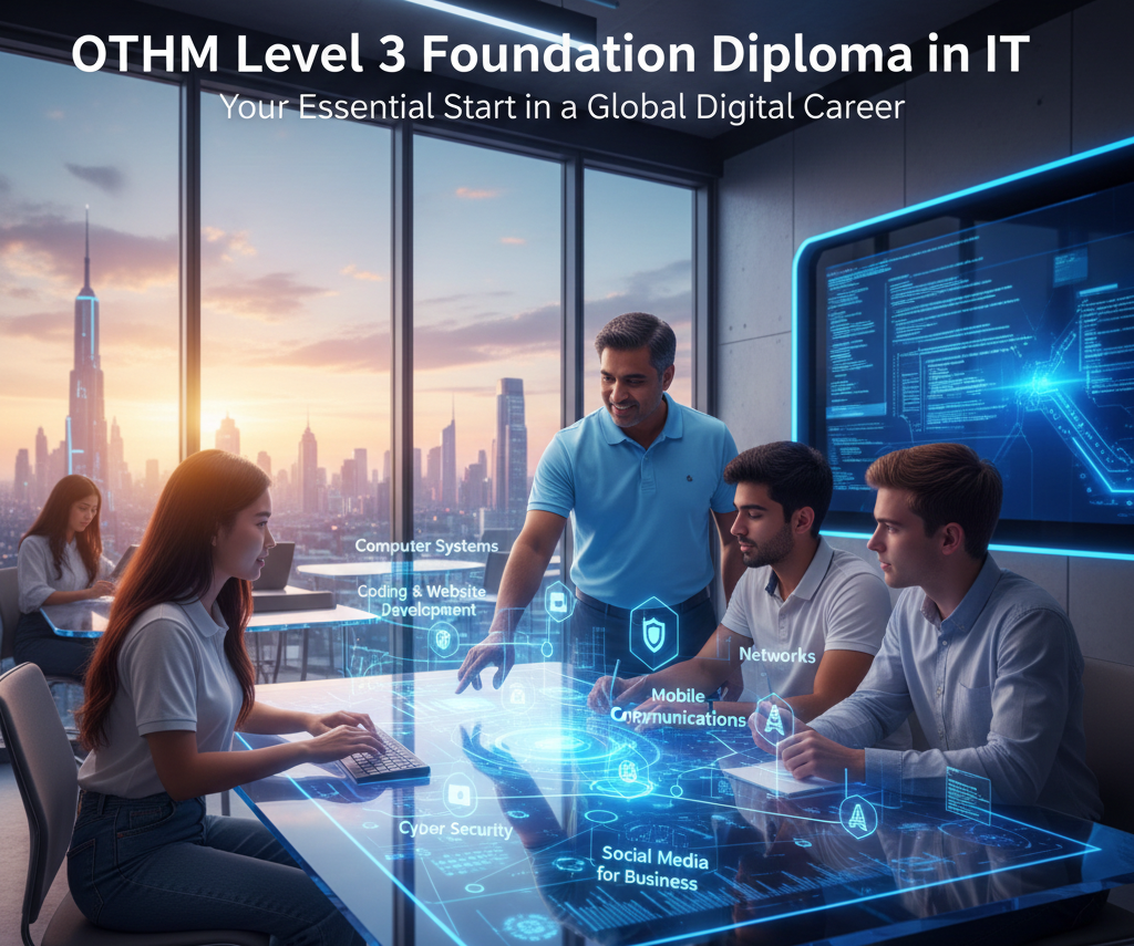 OTHM Level 3 Foundation Diploma in Information Technology 60370294